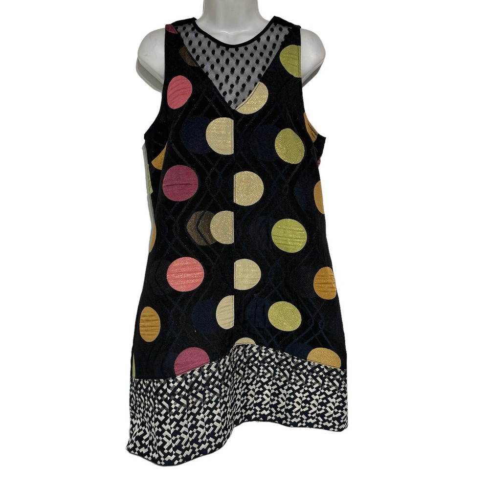 Anthropologie Maeve Tilde Jaquard Mixed Media Dress